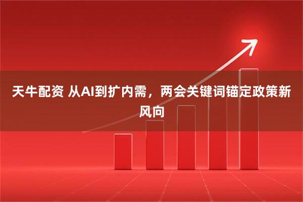 天牛配资 从AI到扩内需，两会关键词锚定政策新风向